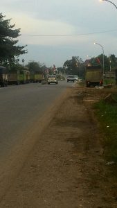 ​Jalur Dua Kec. Mandiangin Butuh Rambu-Rambu