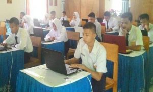 Ujian Berbasis Komputer SMPN I Merangin Berjalan Sukses