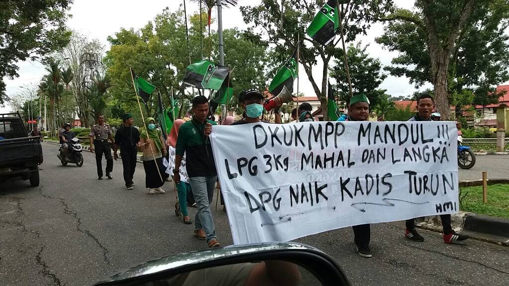 HMI Tuntut Pemerintah Atasi Tingginya Harga LPG 3 Kg