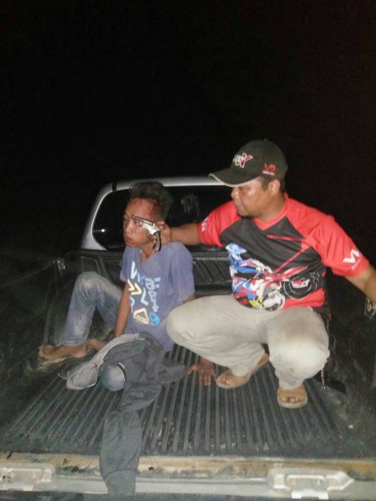 Satpam Pelaku Pemerasan di Jalan Lintas Sarolangun Tembesi di Gelandang