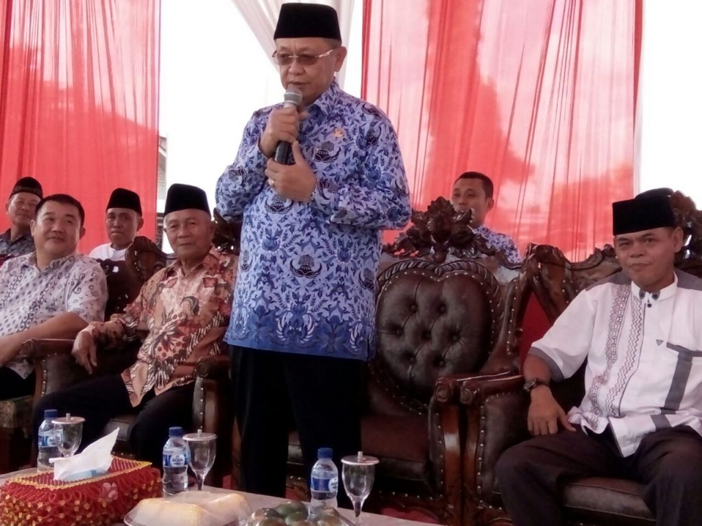 Hadiri Halal Bihalal Kec. Pauh, Bupati Sebutkan Akan Konsentrasi Pada Pembangunan dan Kemajuan Masyarakat Desa