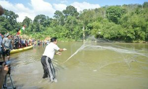 Bupati Merangin, Buka Lubuk Larangan di Selango