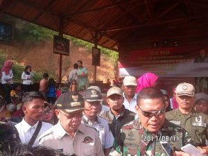 SAD Titip Pesan untuk Presiden Jokowi, Melalui Pangdam Sriwijaya II