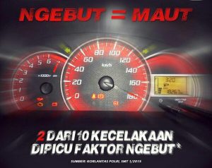 Akibat Ngebut-Ngebutan, Satu Nyawa Melayang