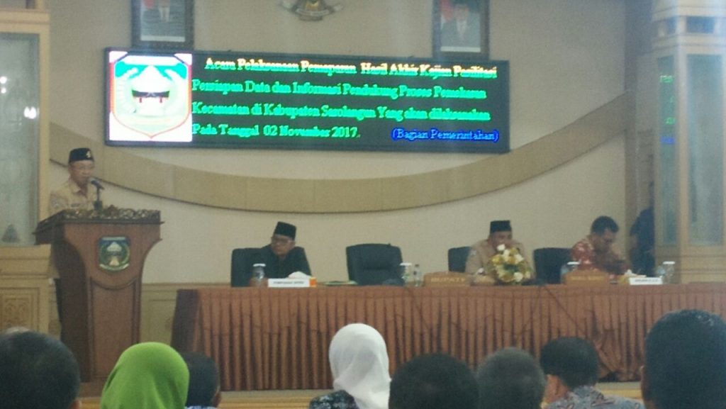 Cek Endra, Kecamatan Batang Asai Sudah Layak Dimekarkan