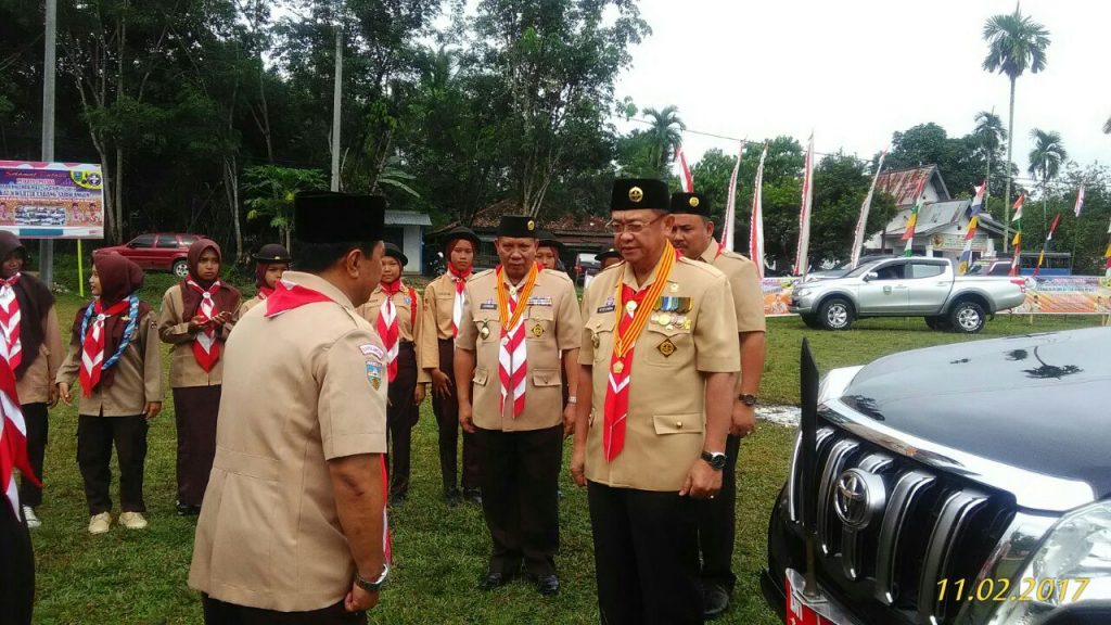 Bupati Hadiri Peringatan HUT Pramuka Ke 56