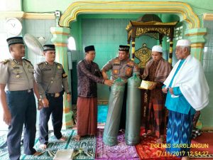 Kapolres Jumling di Masjid Al-Muhajirin Rantau Gedang