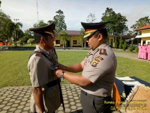 Kapolres Pimpinan Sertijab Kapolsek Mandiangin