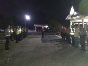 Kapolres Pimpin Patroli Antisipasi Kerawanan Kamtibmas Malam Minggu
