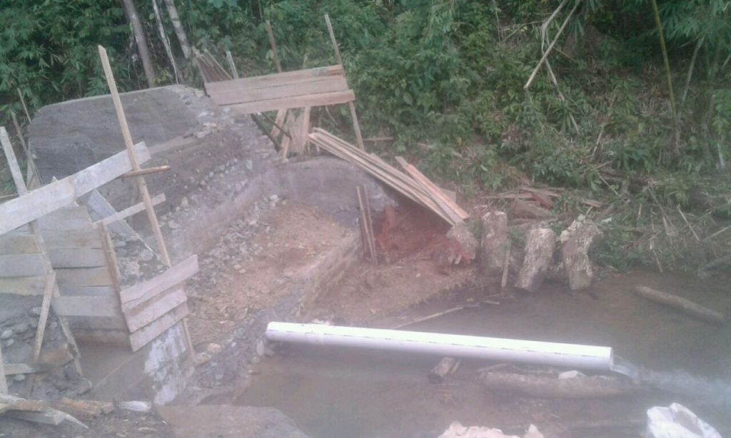 Proyek Pembangunan Dam Terkesan Asal-Asalan
