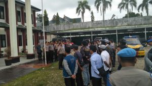 Kapolres Kerahkan Personel PAM di PN Sarolangun