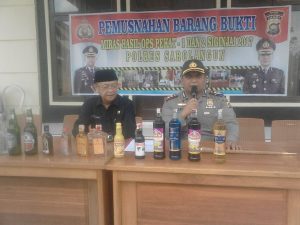 Bupati Sarolangun Irup Apel Gelar Pasukan OPS Lilin 2017