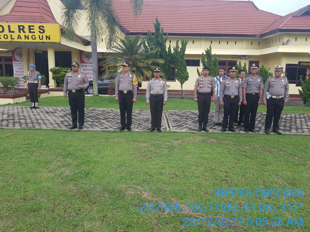 Kapolres Irup Apel Kesiapsiagaan Ops Lilin 2017
