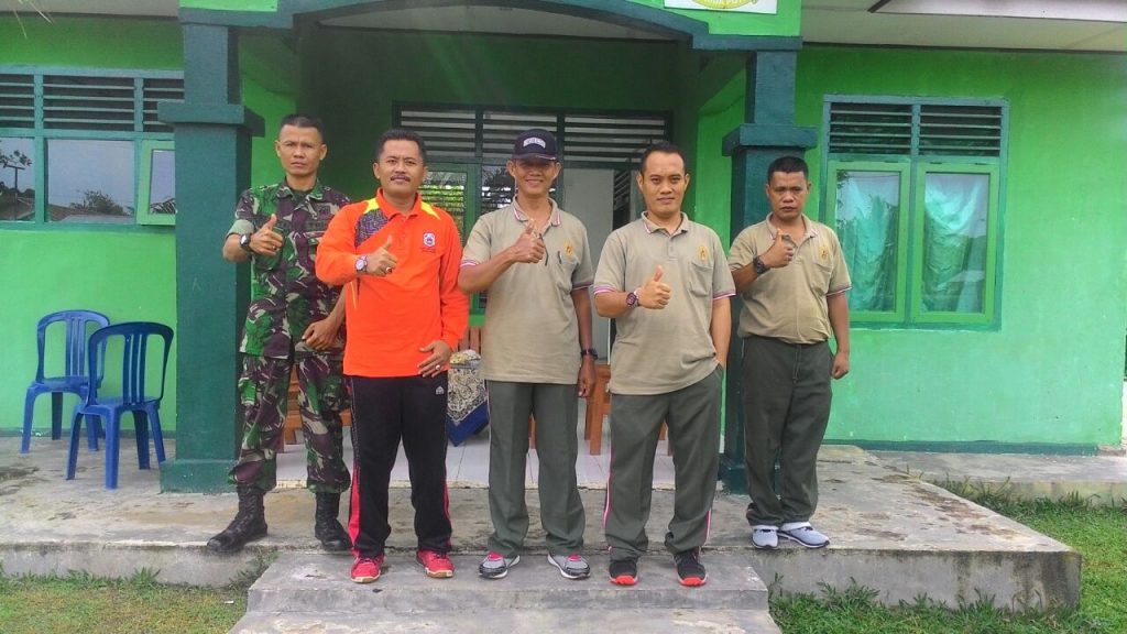 Jaga Kekompakan Tripika Kecamatan Mandiangin, Adakan Senam Bersama