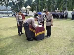 Enam Perwira Polres Merangin di Mutasi