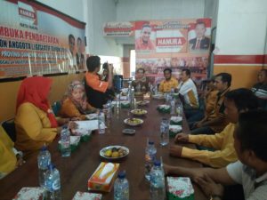 DPC Hanura Sarolangun Sambut Tim Verifikasi Faktual