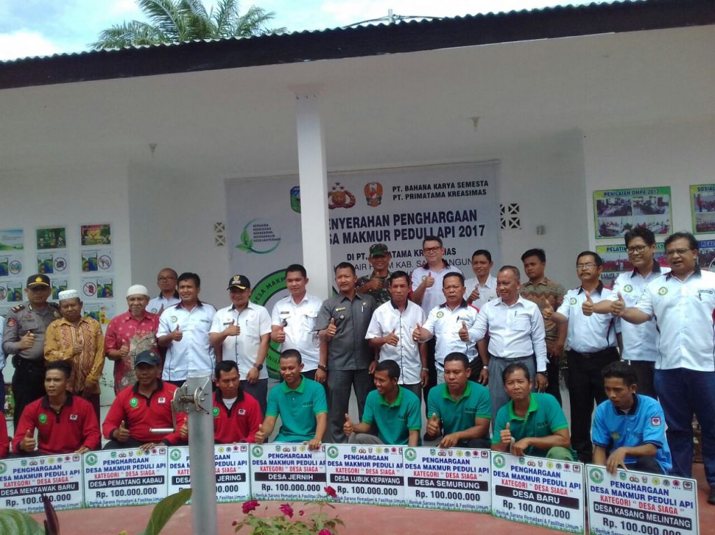 Desa Makmur Peduli Api Terima Riword