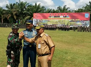 Staf Ahli Pangdam II SWJ, Tutup TMMD Ke 101 Kodim 0420/Sarko di Desa Pelakar