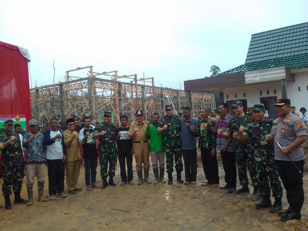 Dankodiklatad  Tinjau Pembangunan Kawasan Terpadu SAD Air Hitam