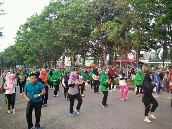 Al Haris Ajak Masyarakat Melakukan Pola Hidup  Bersih dan Sehat 