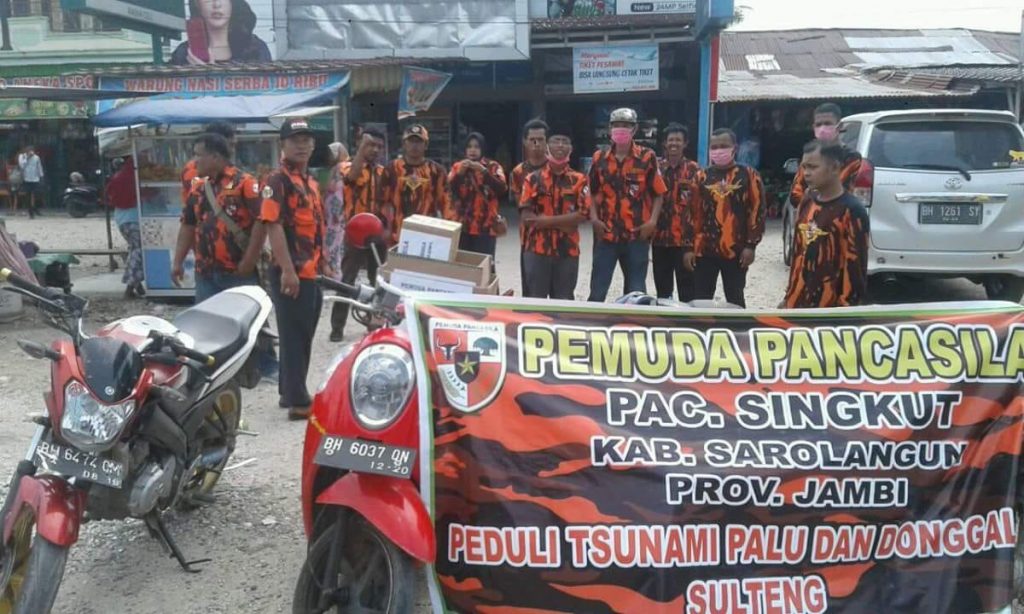 MPC PP Sarolangun Galang Dana Untuk Korban Gempa Bumi Palu dan Dongala