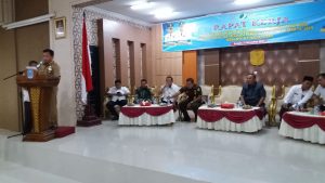 Bupati Buka Raker Kades dan BPD Se Kabupaten Merangin Tahun 2018 