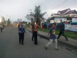 Aldo Kena Bogem Mentah Oknum Petugas Dishub Batang Hari