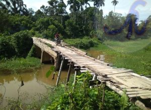 Masyarakat Kandang Duo Puluh Berharap Pemkab Bangun Jembatan 