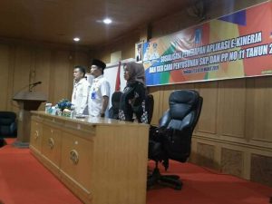 Wabup : 2019 Tidak Ada Lagi Penyusunan E-Kinerja dan SKP Secara Manual