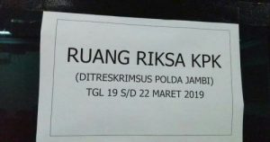 KPK Turun Lagi Ke Jambi,  Dua Wakil Bupati dan Belasan Anggota DPRD Provinsi Bakal di Periksa