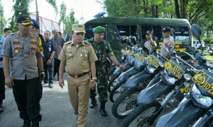Bupati Al Haris Beri Apresiasi Kegiatan Gelar Pasukan PAM Pemilu 2019 di Polres Merangin