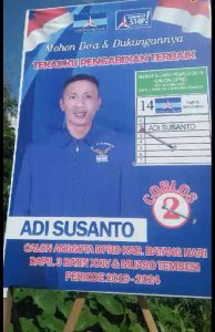 Ayo Pilih Adi Susanto Caleg Partai Demokrat Dapil 3 Batang Hari