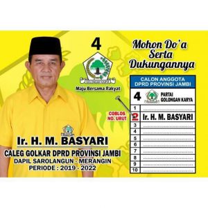 Ir. HM. Basyari Berharap Dapat Dukungan Penuh Dari Masyarakat