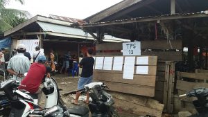 Di TPS 13 Kelurahan Pamenang Tidak Terpasang Stiker Untuk Caleg DPRD Provinsi Jambi