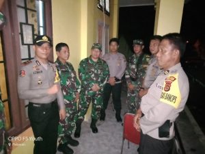 Danramil, Kapolsek Dampingi Dandim 0420/Sarko Monotoring PPK Pelawan-Singkut