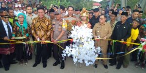 Jembatan Mangkrak di Desa Biaro Akhirnya Diresmikan Gubernur Sumsel