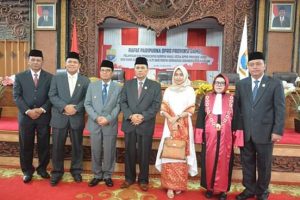 Fachrori Hadiri Pelantikan Wakil Ketua DPRD Provinsi Jambi