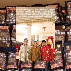 Berkat Kopi Bukit Tempurung, Kades Radinal di Undang ke Istana Negara