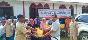 PT. PKM Gelar Bazar Sembako Murah