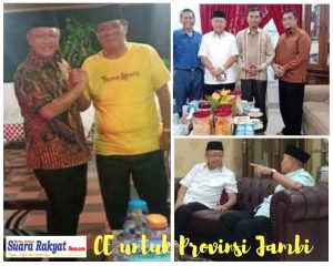 CE Lakukan Lawatan Dengan Sejumlah Tokoh di Provinsi Jambi