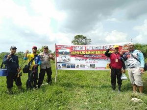 Lomba Mancing Kapolsek Fun Fishing Berjalan Sukses