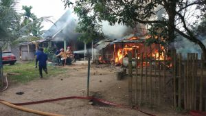 Akibat Amukan Jago Merah, Rumah Buchori Rata Dengan Tanah