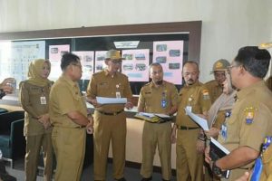 Sekda Pimpin Tim II Sidak Hari Pertama Kerja Setelah Lebaran Idul Fitri 1440 H/ 2019 M