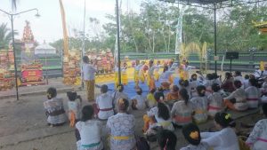Masyarakat Bali Muratara Adakan Perayaan Berdirinya PURA