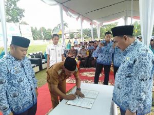 Sertijab Camat Air Hitam Berjalan Sukses