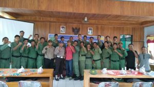 Kapolsek Secara Resmi Buka Pelatihan Linmas