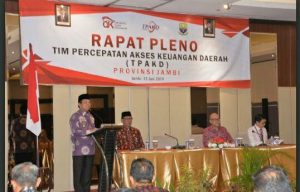 Gubernur Harap Percepatan Akses Keuangan Dorong Perekonomian Jambi