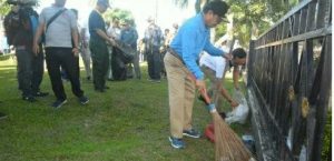 Gubernur Fachrori : Kegiatan Gotong Royong Bentuk Kecintaan Pada Kebersihan
