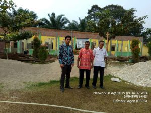 Rehab Berat Pembangunan Lokal SD 69/VII Sei Gedang Terus di Kebut Penyelesaiannya