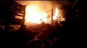 Enam Rumah Warga di Merangin Ludes di Lalap Api